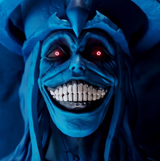 Statue of God – Solo Leveling 3D STL | Full Scale 40cm 3D Printable Model