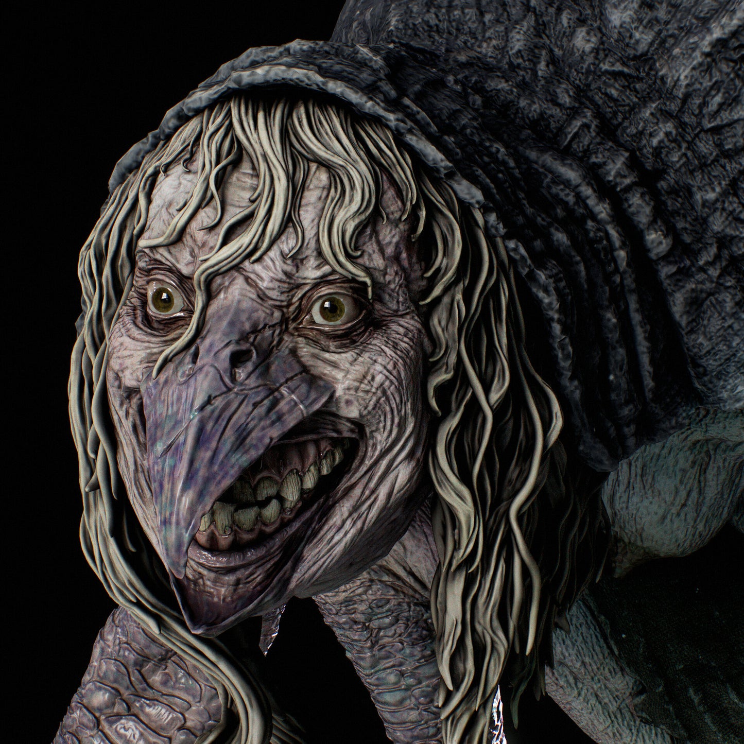 Matinta Pereira (Brazilian Folklore) 3D Print File: Mythical Creature STL - 1:9 & 1:6 Scale Options - Ready-to-Print, Split, Pre-Supported