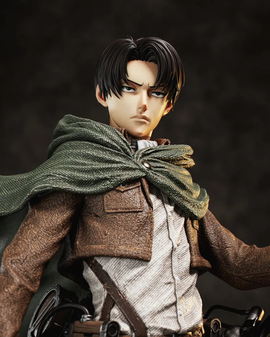 Levi Ackerman Anime Statue STL – 1/6 & 1/9 Scale, Presupported + Uncut