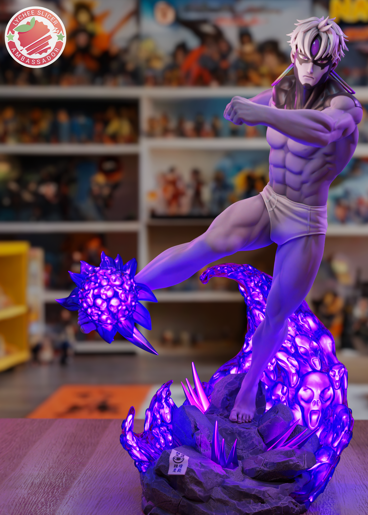 Jihi Evil Eye – Dandadan – STL 3D Print Files Pre-Supported + Lychee Scene