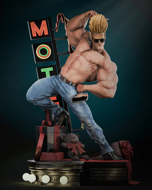 Johnny Bravo STL Model: The Iconic Cartoon Hero in 3D Printing