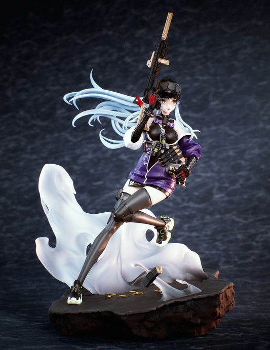 Klukai – Cyberpunk Anime Assassin STL File | 1/7 Scale Dynamic Girl Figure for 3D Printing