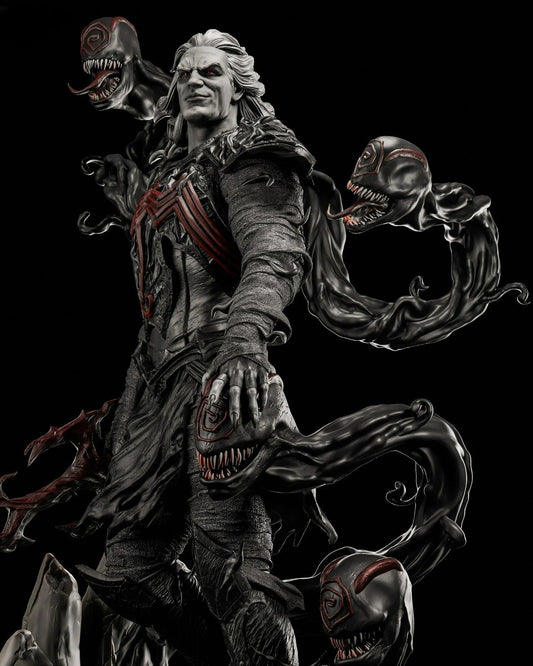 Knull: The God of the Symbiotes STL Model - Unleash the King in Black! 1-6 and knull bust
