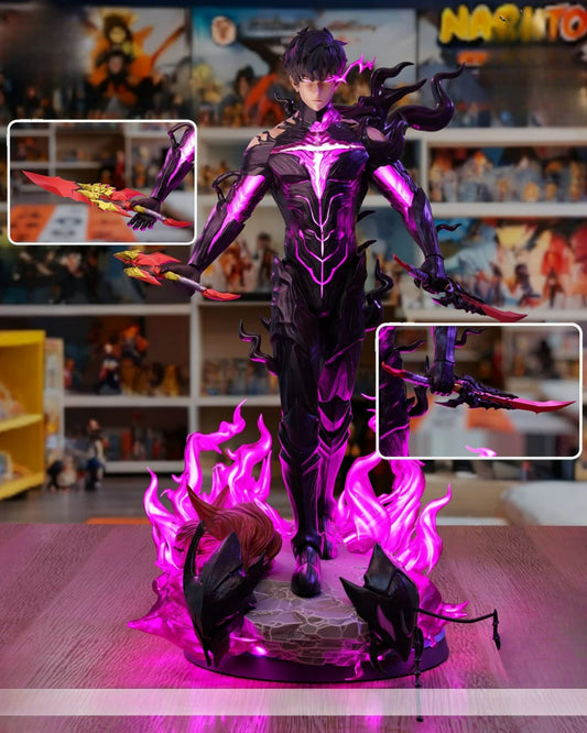 Sung Jin-Woo Solo Leveling 3D Model - Shadow Monarch Daggers & Sword (Digital Download)