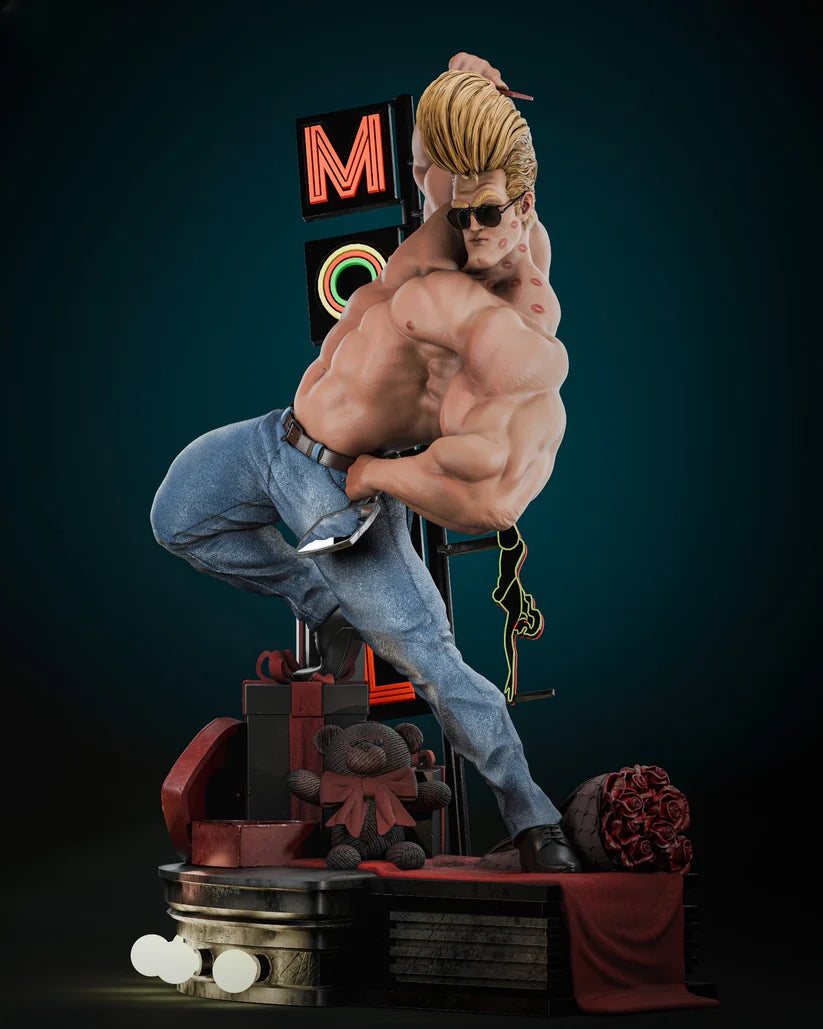 Johnny Bravo STL Model: The Iconic Cartoon Hero in 3D Printing