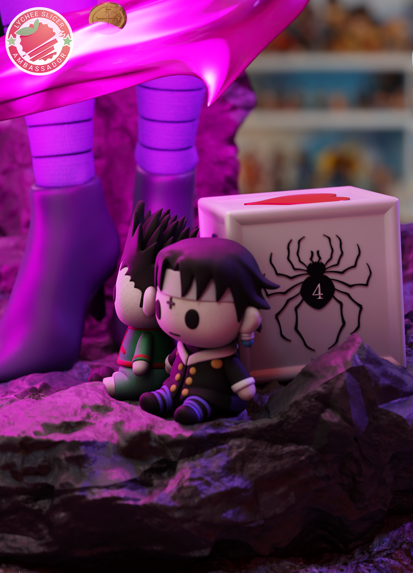 Hisoka – Hunter x Hunter Inspired | 3D Printable STL Figure