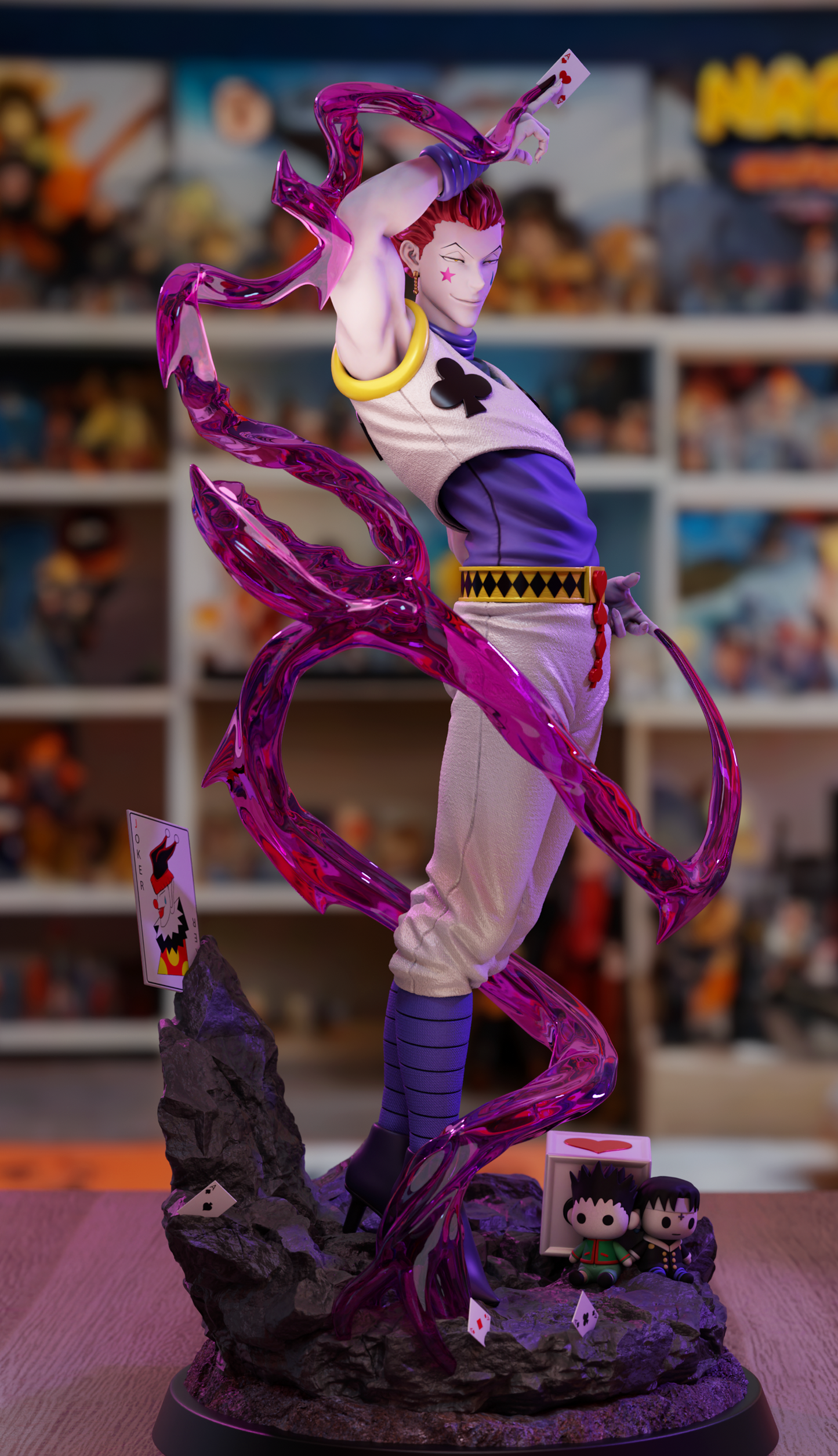 Hisoka – Hunter x Hunter Inspired | 3D Printable STL Figure