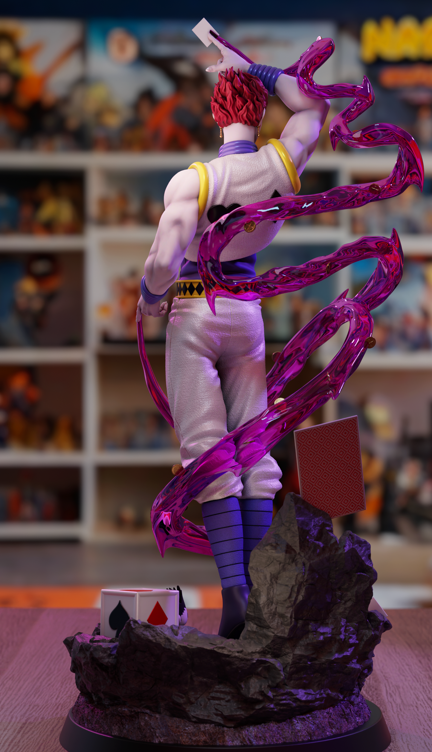 Hisoka – Hunter x Hunter Inspired | 3D Printable STL Figure