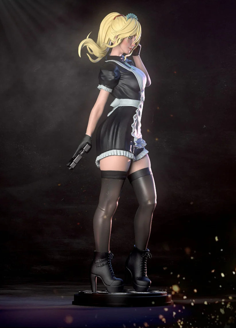 NSFW Metroid Samus Aran 1/6 Scale STL - Collectible