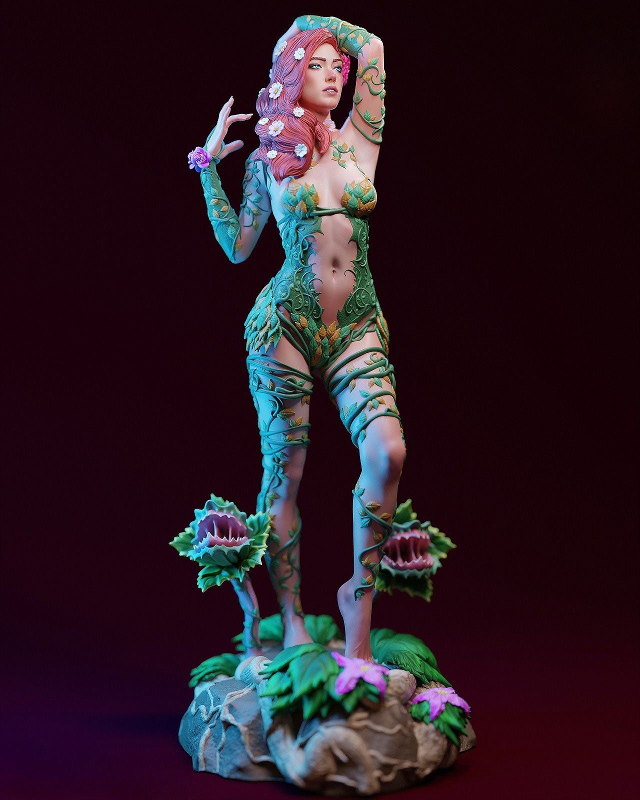 Free Poison Ivy NSFW 3D Print File - DC Comics STL