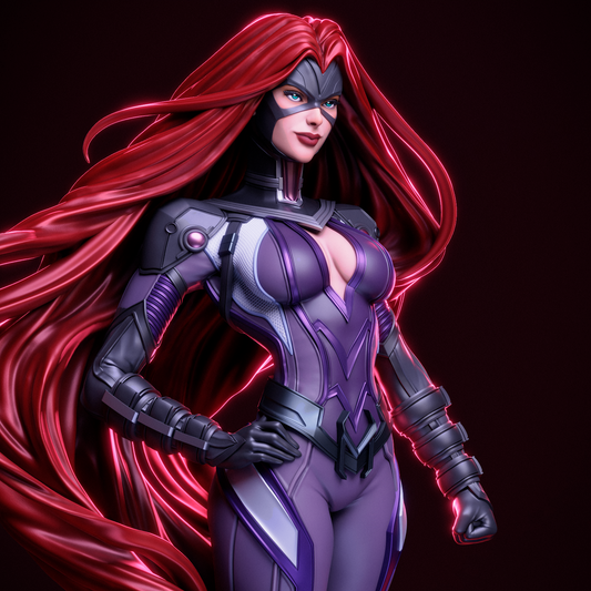 Medusa STL File – 1/6 & 1/9 Scale | Pre-Supported 3D Model