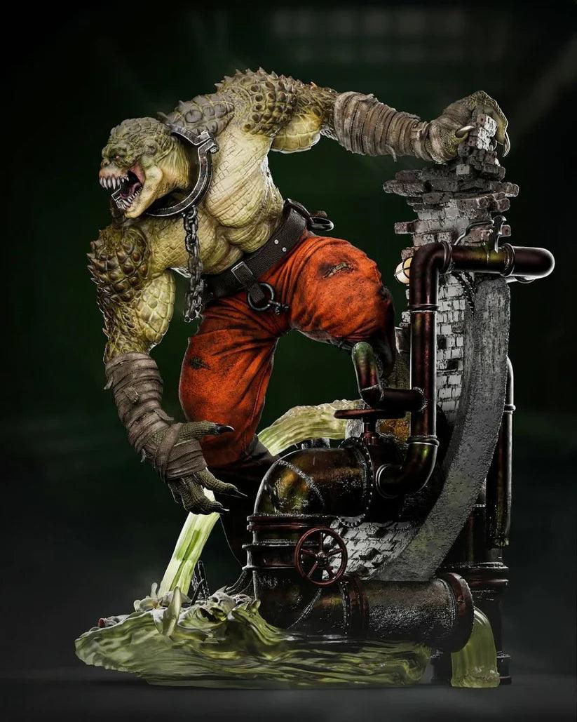 Unleash the Beast: Killer Croc STL Model for 3D Printing!