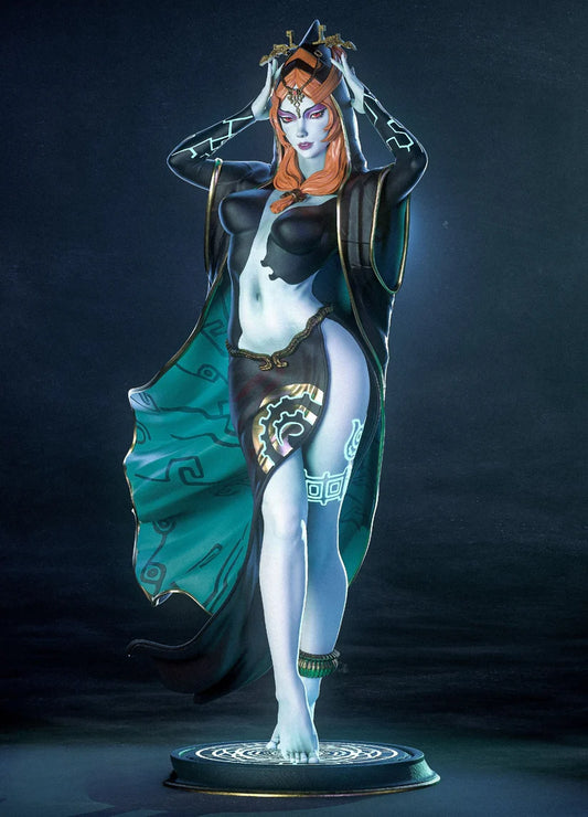 True Midna NSFW STL - Zelda 3D Print (Pre-Supported)