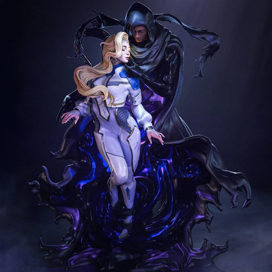 NSFW Cloak & Dagger: Pre-Supported STL Model for 1:6 Scale – Easy Print & Paint, 312mm Heroic Duo!