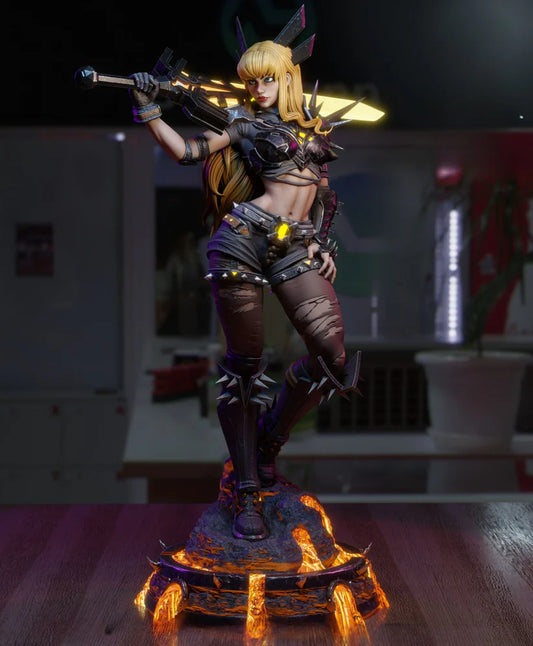 NSFW Magik (X-Men) STL File for 3D Printing | Marvel Comic Book Character Model