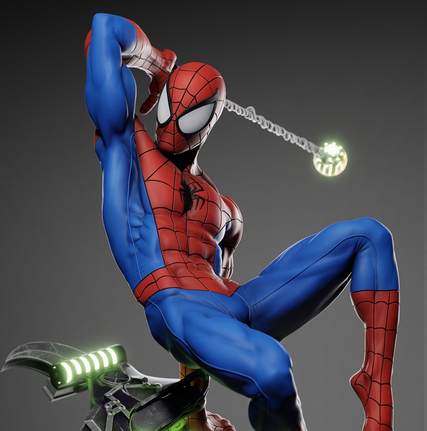 Spider-Man (Marvel Comics) 3D Print File: Iconic Web-Slinger STL - 1:4, 1:6, 1:9, 1:12 Scale Options - Ready-to-Print, Split, Pre-Supported & Uncut