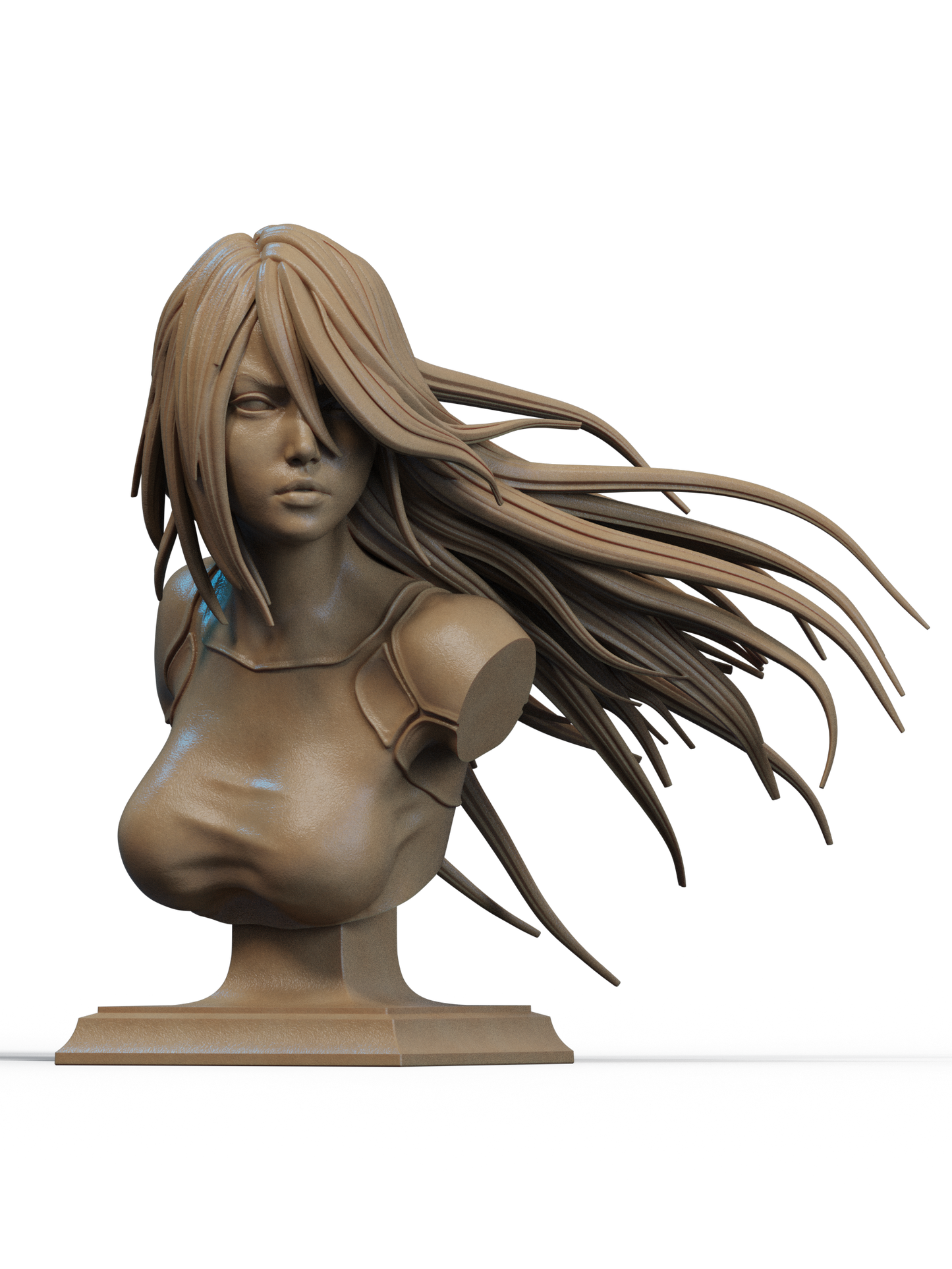 A2 (NieR: Automata) Bust 3D Print File: YoRHa Android STL - 1:6 & 1:9 Scale Options - Ready-to-Print