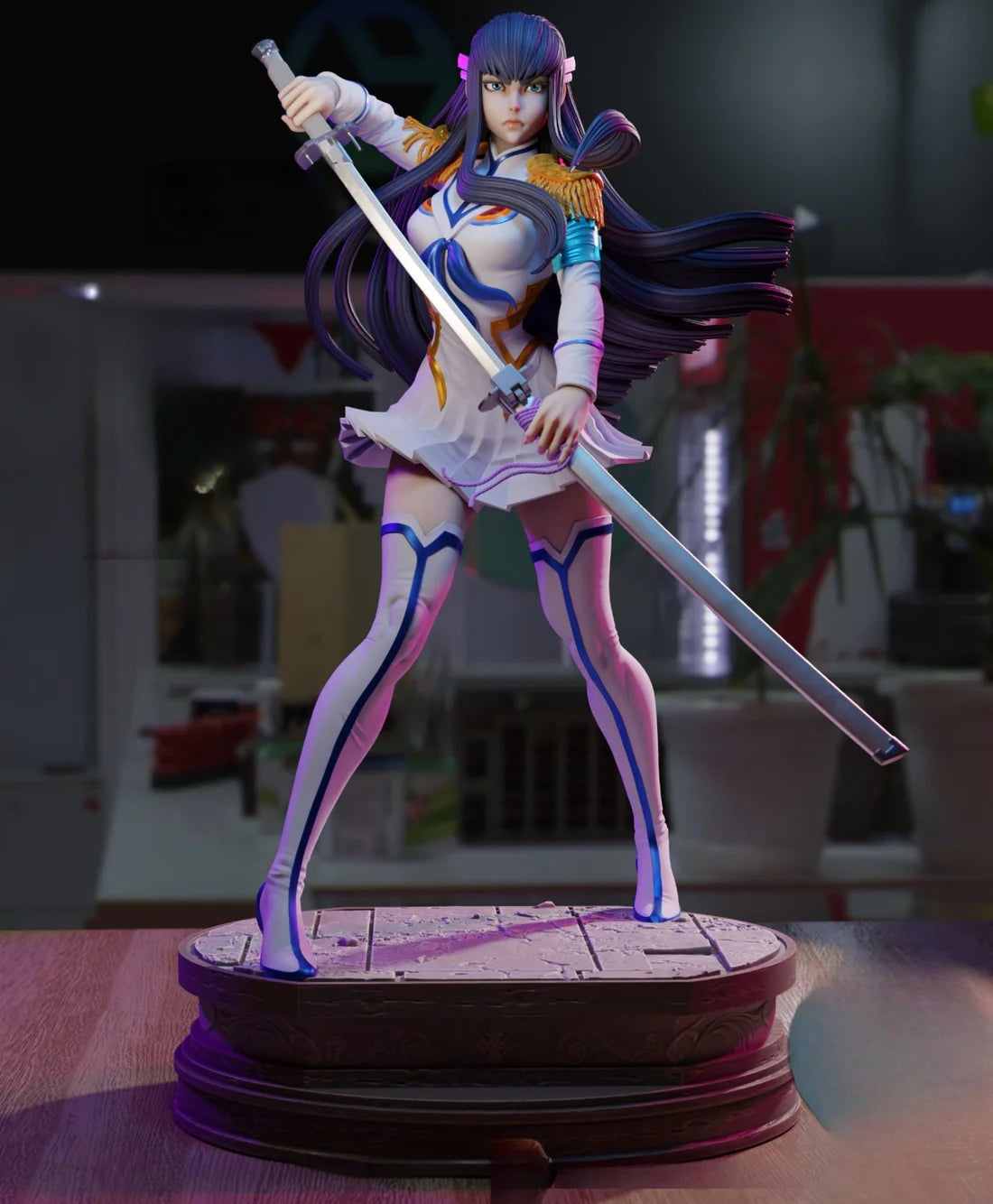Satsuki Kiryūin 3D Print Figure - Kill la Kill | NSFW & SFW STL Files