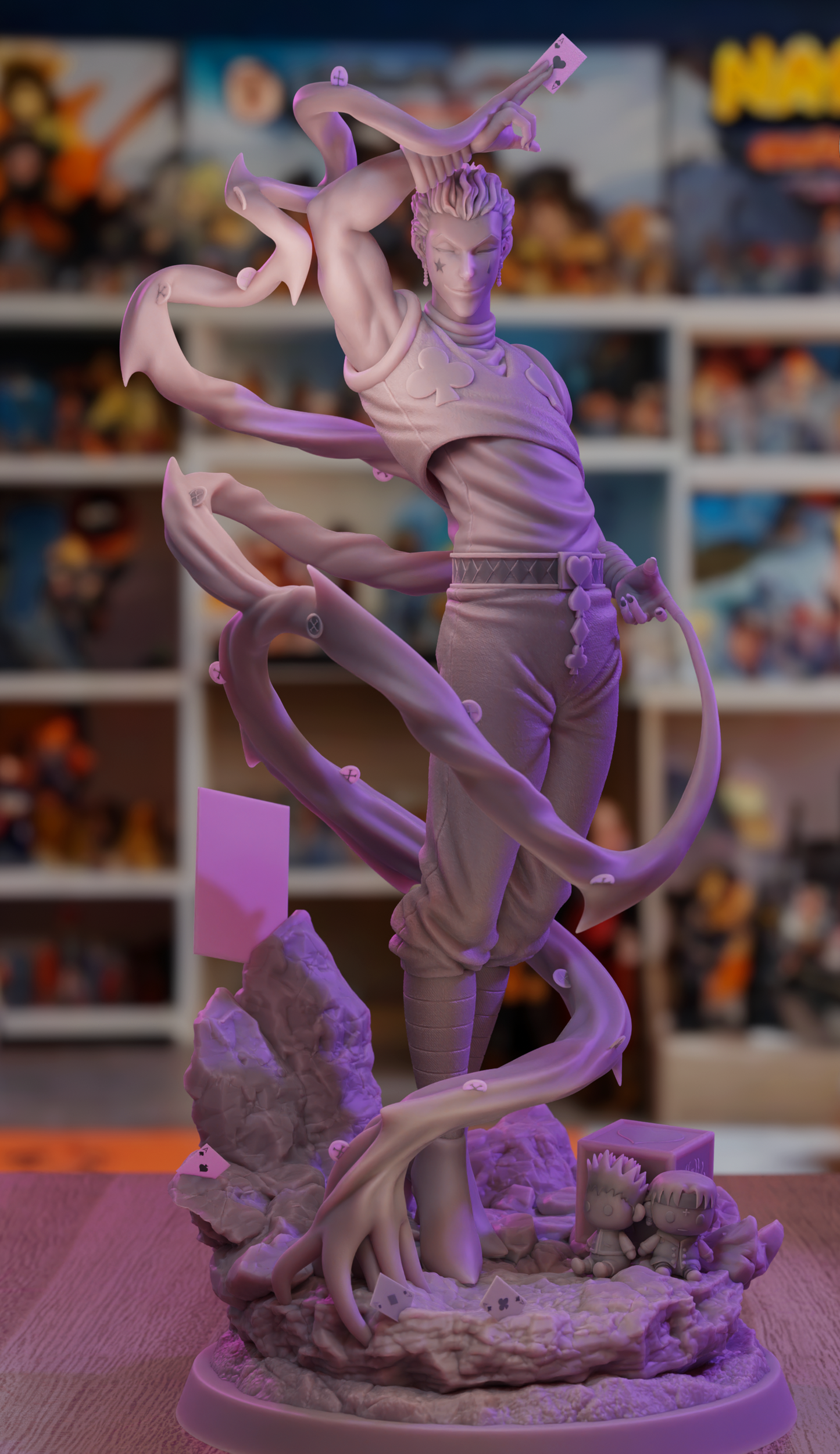 Hisoka – Hunter x Hunter Inspired | 3D Printable STL Figure