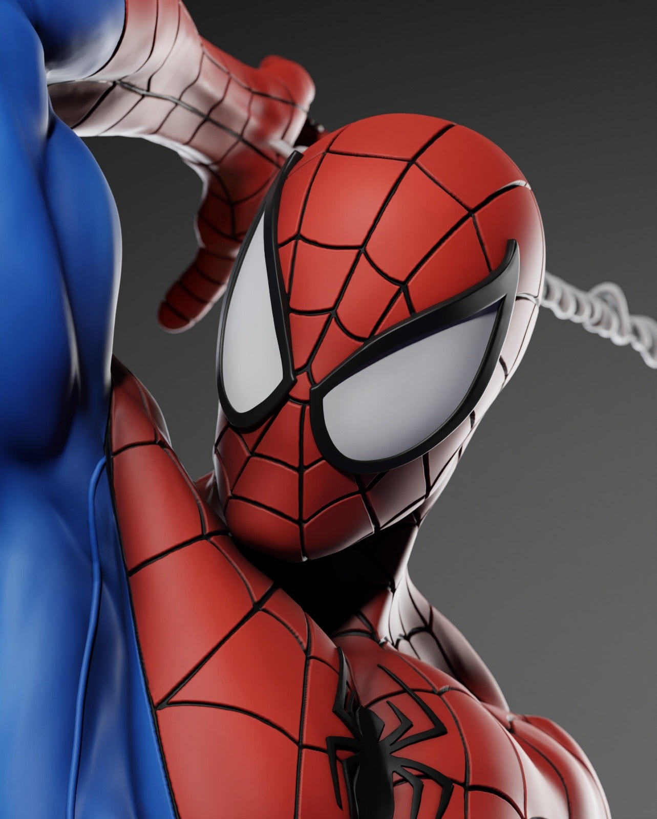 Spider-Man (Marvel Comics) 3D Print File: Iconic Web-Slinger STL - 1:4, 1:6, 1:9, 1:12 Scale Options - Ready-to-Print, Split, Pre-Supported & Uncut