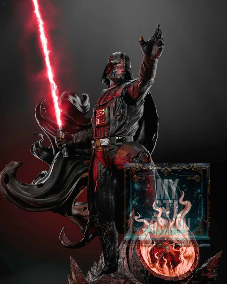 Darth Vader 1/6 Scale Statue + Bust | STL Files for Resin 3D Printing