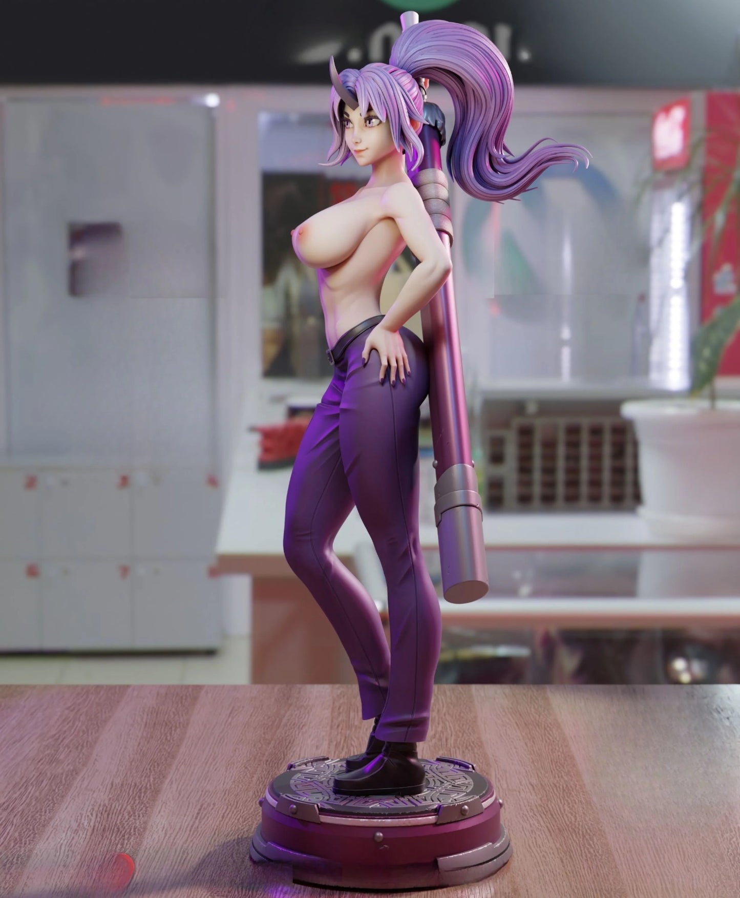 Shion NSFW – Tensei Shitara Slime Datta Ken STL Figure | 3D Print STL + Pre-Supported