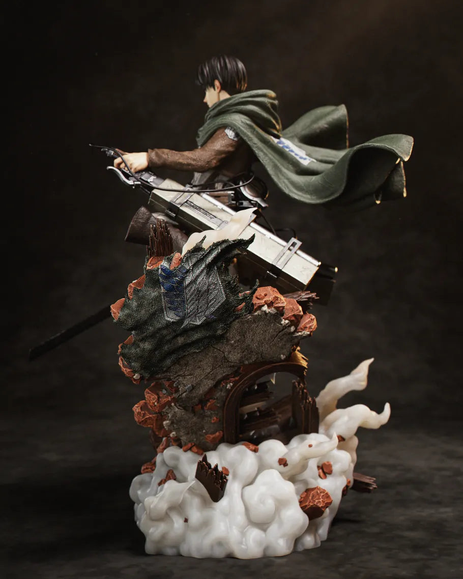 Levi Ackerman Anime Statue STL – 1/6 & 1/9 Scale, Presupported + Uncut