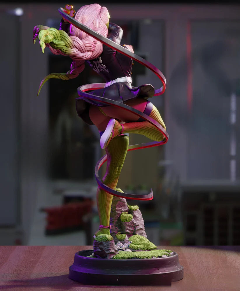 NSFW Mitsuri Kanroji STL File (Demon Slayer) | 3D Printable Anime Figure Model, Cosplay Prop & Collectible [Digital Download Only