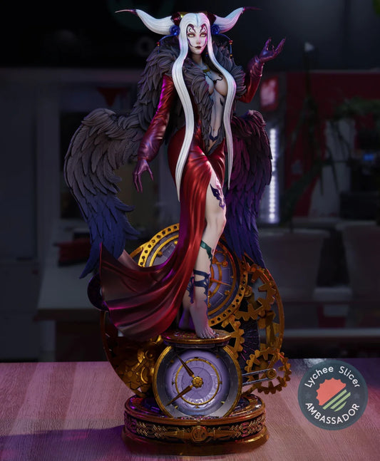 NSFW  Ultimecia STL Files - Final Fantasy VIII Villain 3D Printable Model | Pre-Supported, Resin Ready + Alternate Torso