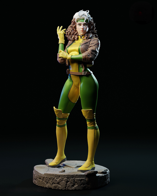 Free Rogue 3D Print File - X-Men Marvel STL