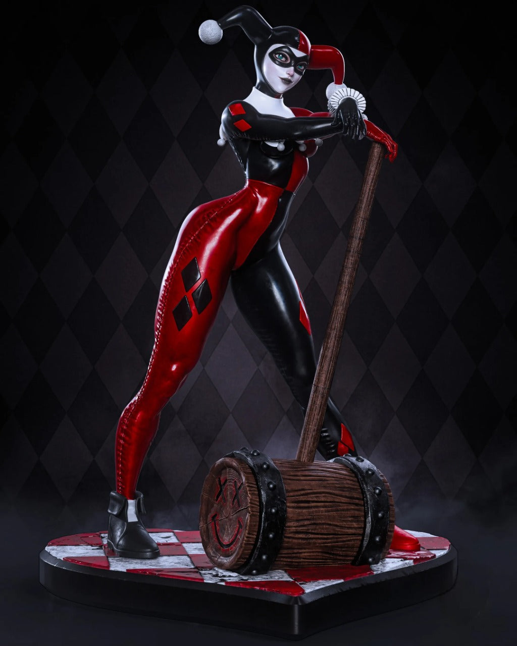 Harley Quinn | NSFW (DC Comics) STL for 3D Printing - 1:6 Scale - Pre-Supported