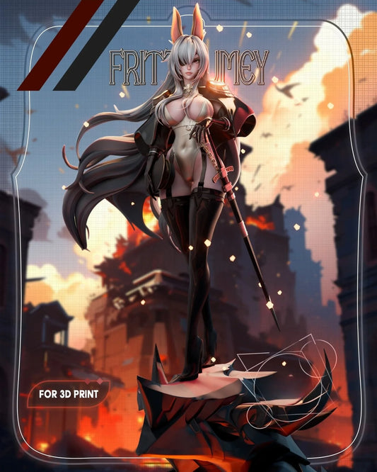 Fritz Rumey - Azur Lane - STL 3D Print Files