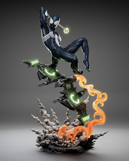 Spider-Man (Marvel Comics) 3D Print File: Iconic Web-Slinger STL - 1:4, 1:6, 1:9, 1:12 Scale Options - Ready-to-Print, Split, Pre-Supported & Uncut