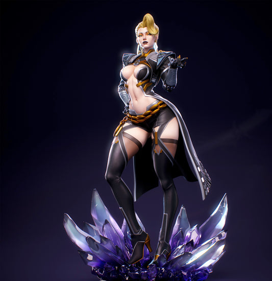 Emma Frost – 1/7 Scale STL Figure for 3D Printing (Digital Product)