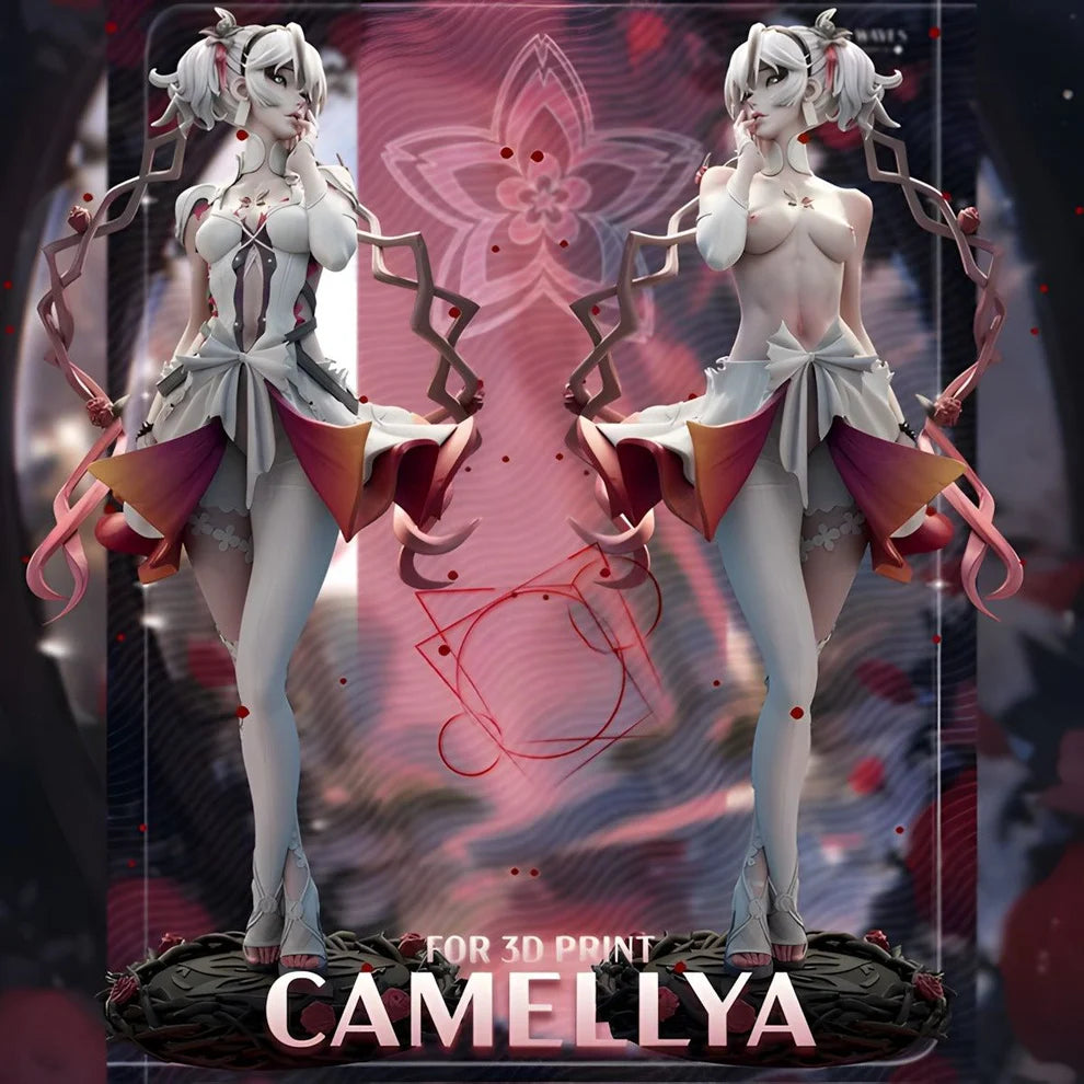 Camellya NSFW – 3D Printable STL Model | Inspired by Wuthering Waves