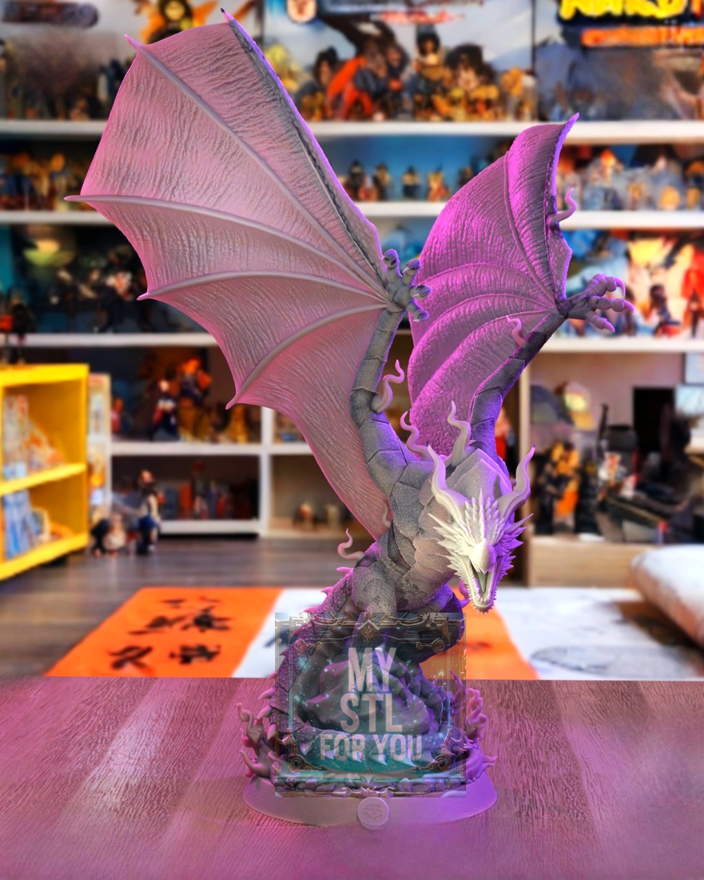 Kaisel (Solo Leveling) | Resin STL Statue | Pre‑Supported STL + LYS | Large Format