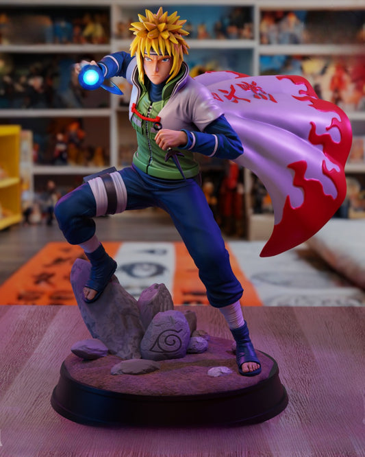 Minato Namikaze premium STL figure for resin 3D printing