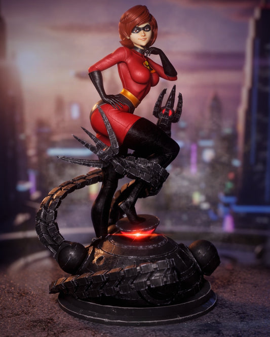 Elastigirl 1/6 Statue – STL Pre-Supported + NSFW Extra Torso