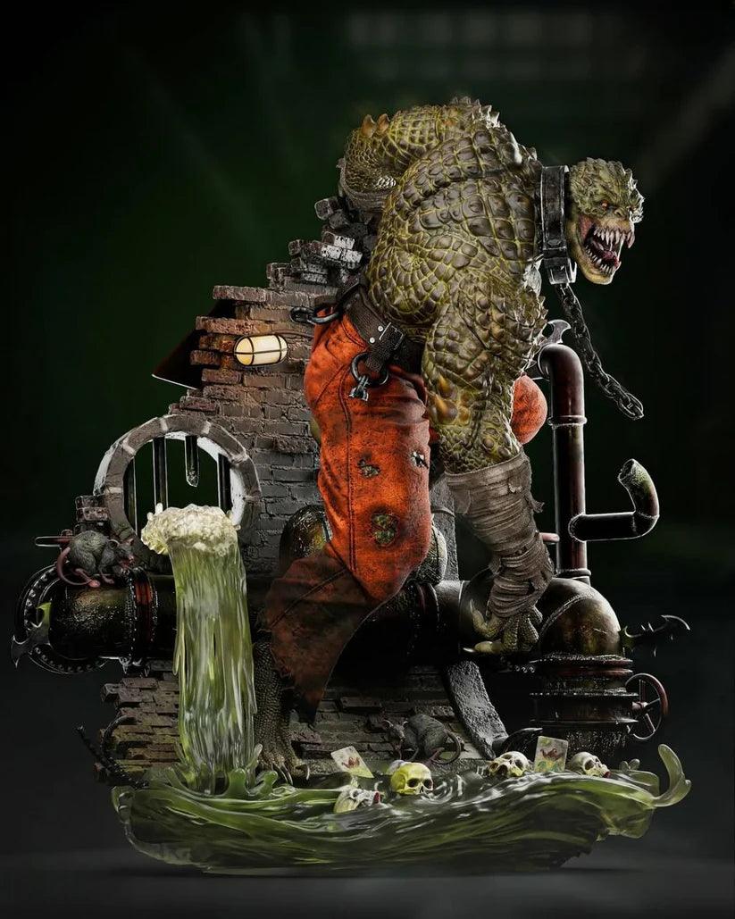 Unleash the Beast: Killer Croc STL Model for 3D Printing!