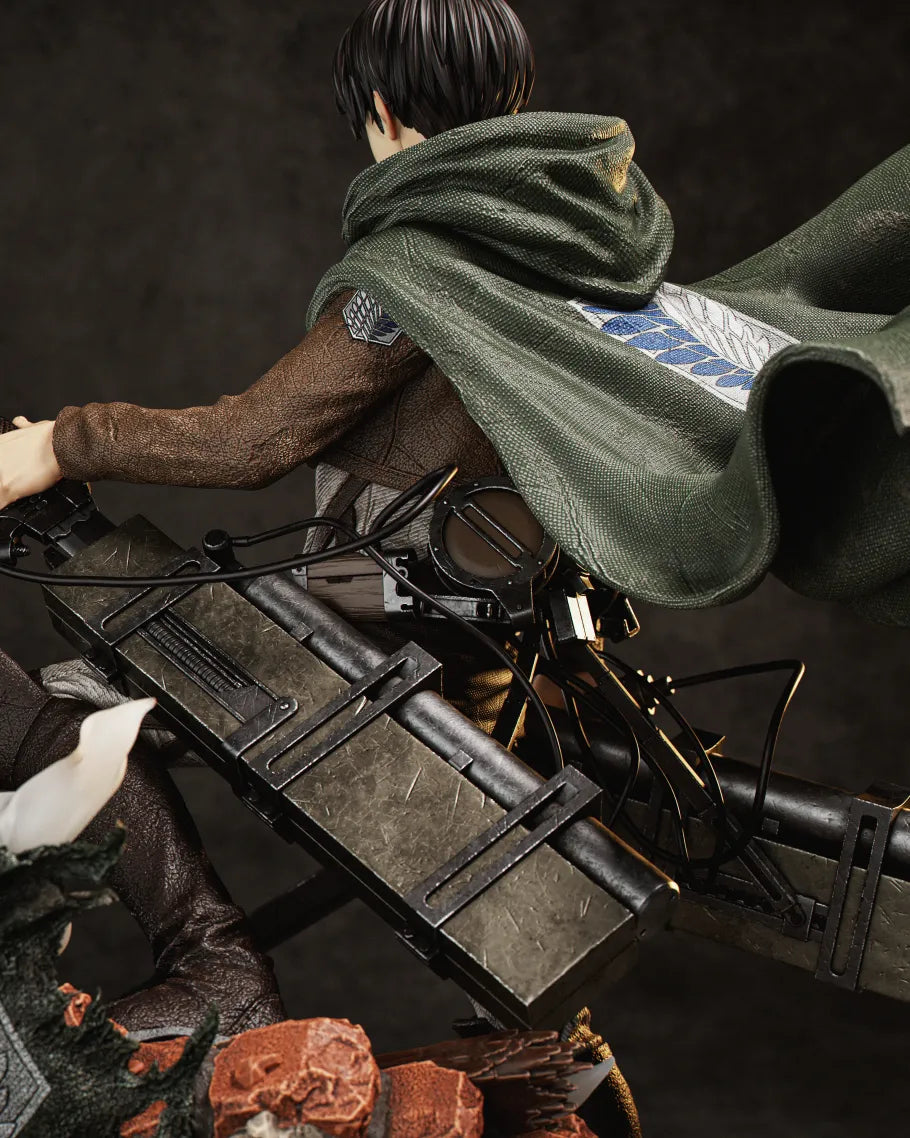 Levi Ackerman Anime Statue STL – 1/6 & 1/9 Scale, Presupported + Uncut