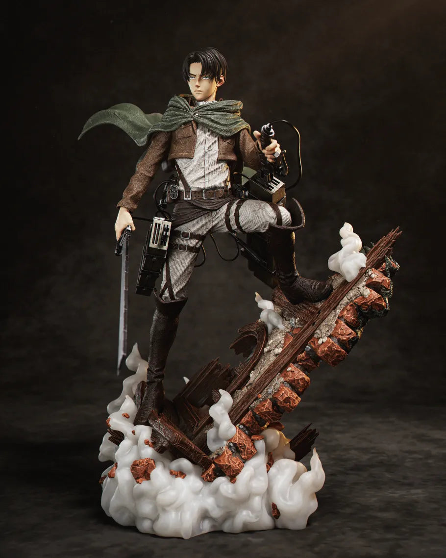 Levi Ackerman Anime Statue STL – 1/6 & 1/9 Scale, Presupported + Uncut