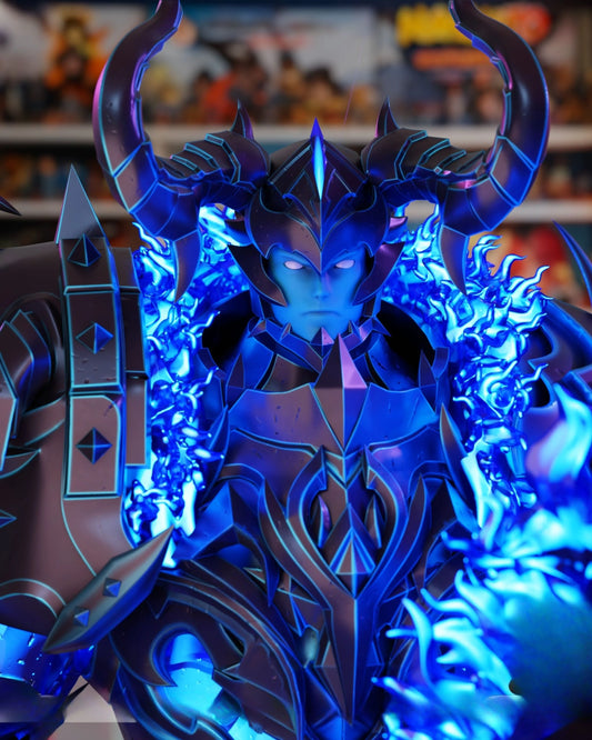 Iron (Solo Leveling) 3D Print File: Formidable Shadow Monarch General STL Statue