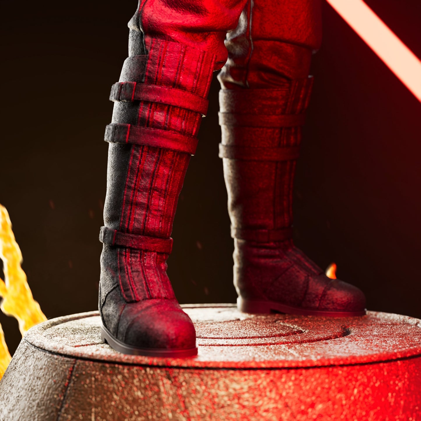 Anakin – Star Wars Inspired STL Figure | 1/6 & 1/9 Scale | Split, Pre-Supported & Uncut Versions