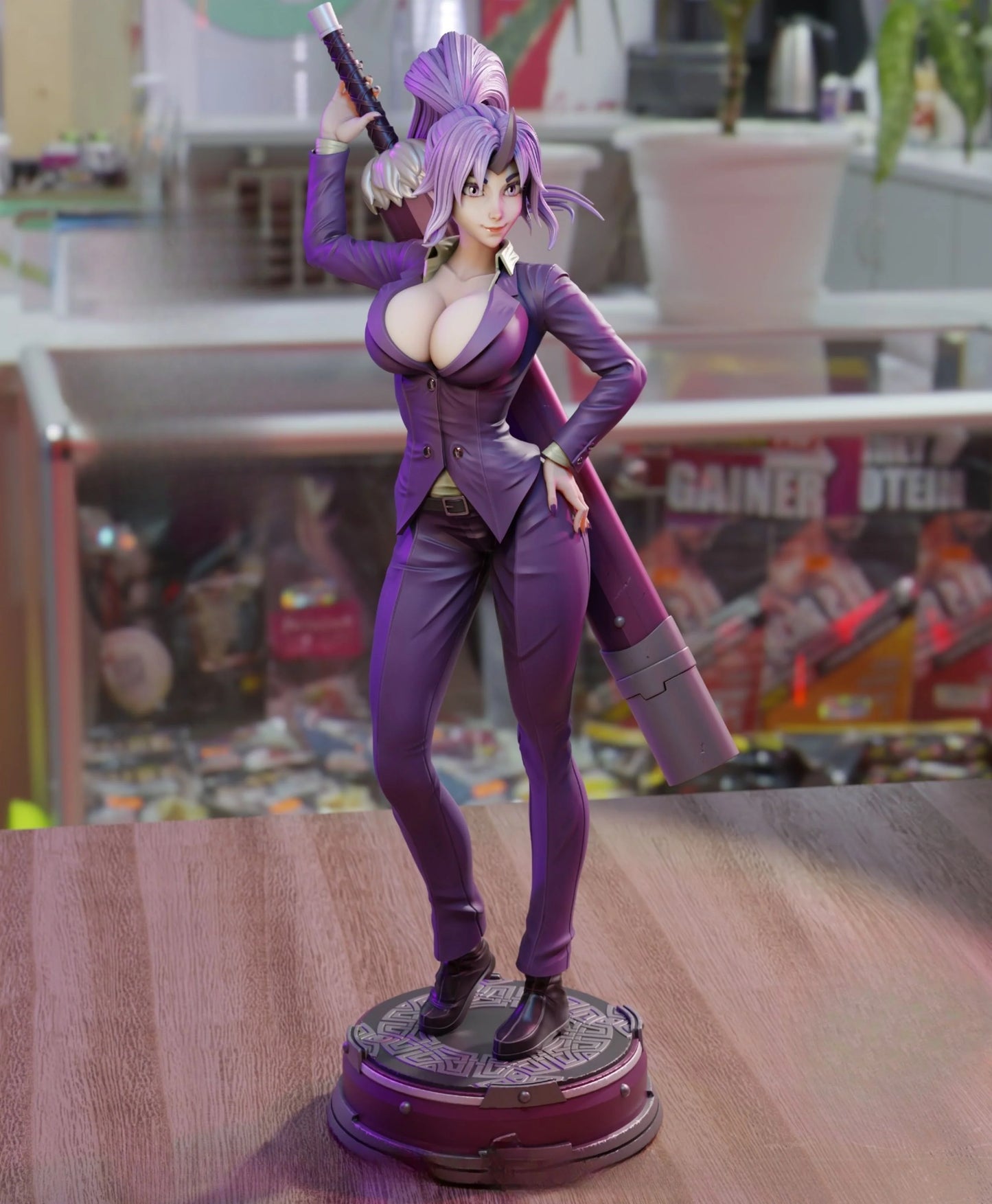 Shion NSFW – Tensei Shitara Slime Datta Ken STL Figure | 3D Print STL + Pre-Supported