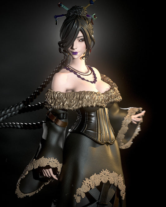 Lulu - Final Fantasy X - 1/6 Scale Collectible Figure for 3D Printing