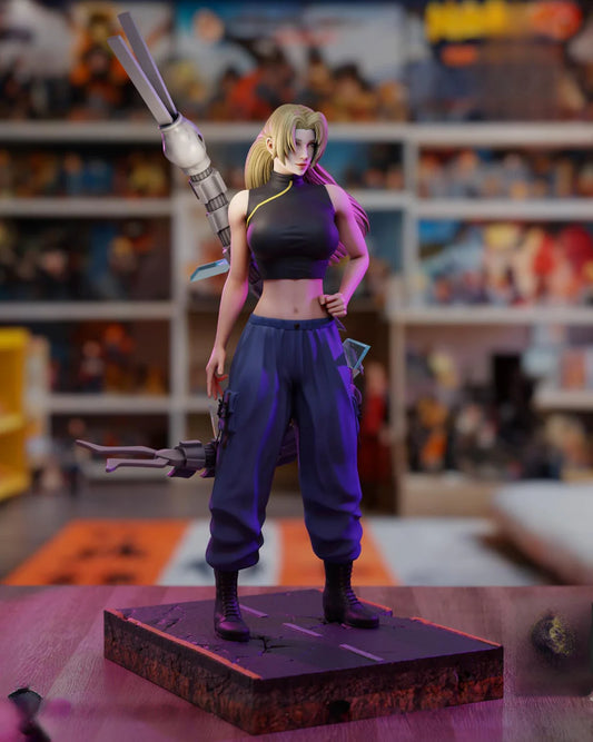 Yuki Tsukumo (Jujutsu Kaisen) 3D Printable Statue – The Cosmic Sorceress