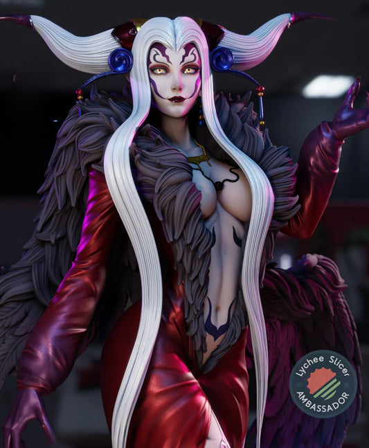 NSFW  Ultimecia STL Files - Final Fantasy VIII Villain 3D Printable Model | Pre-Supported, Resin Ready + Alternate Torso