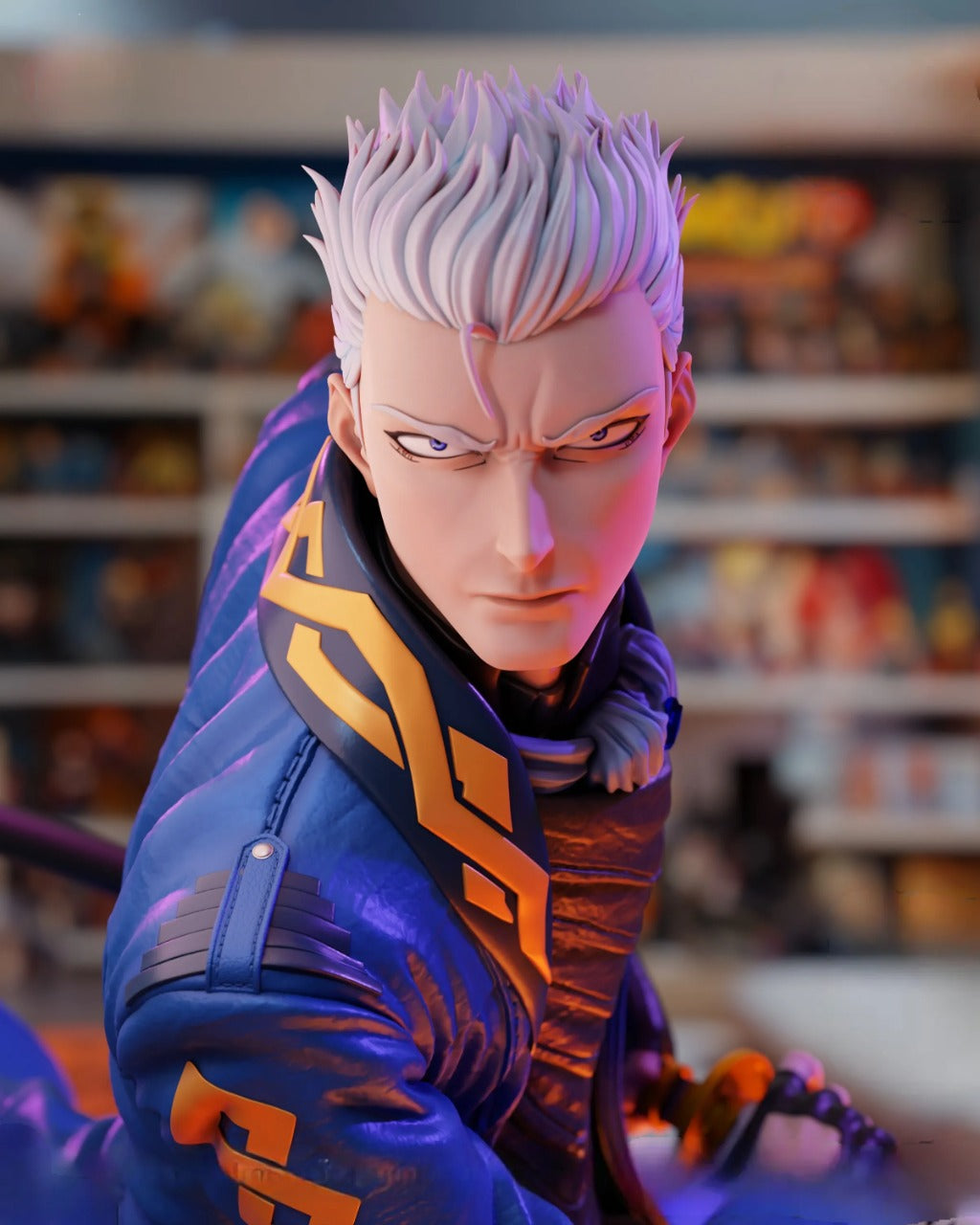 Vergil - Devil May Cry (Netflix Style) STL File for 3D Printing (Pre-Supported) - Digital File