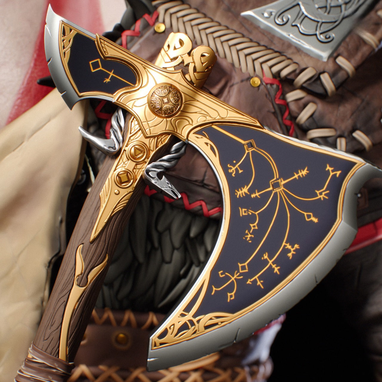 Krotos (God of War Inspired / Mighty Warrior) 3D Print Model - Pre-Supported & Uncut STL/LYS