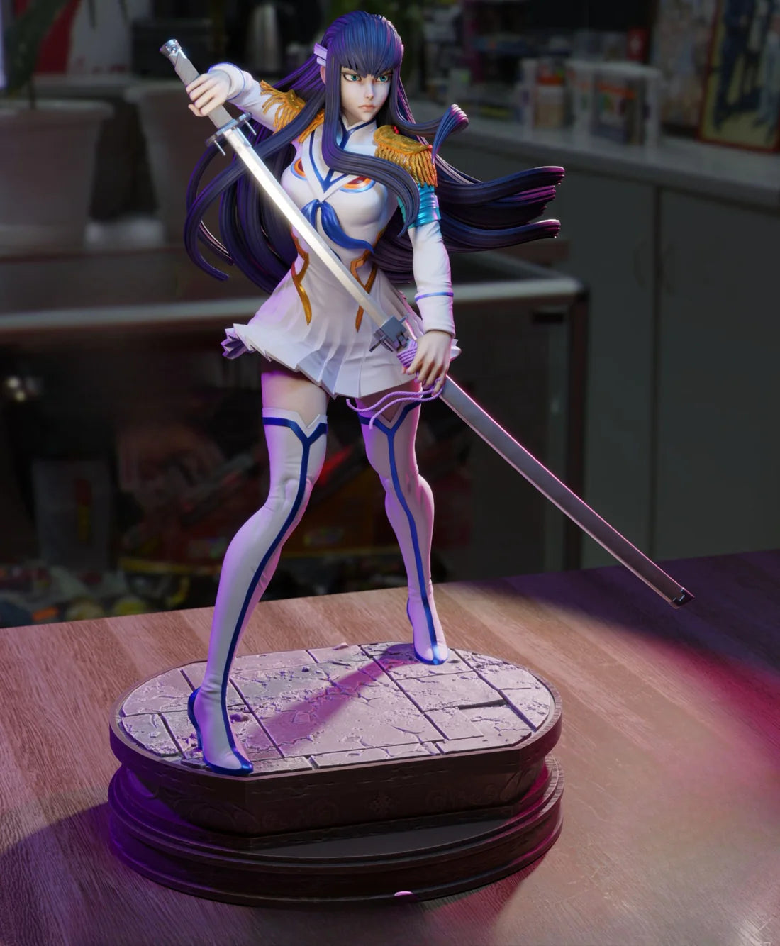 Satsuki Kiryūin 3D Print Figure - Kill la Kill | NSFW & SFW STL Files